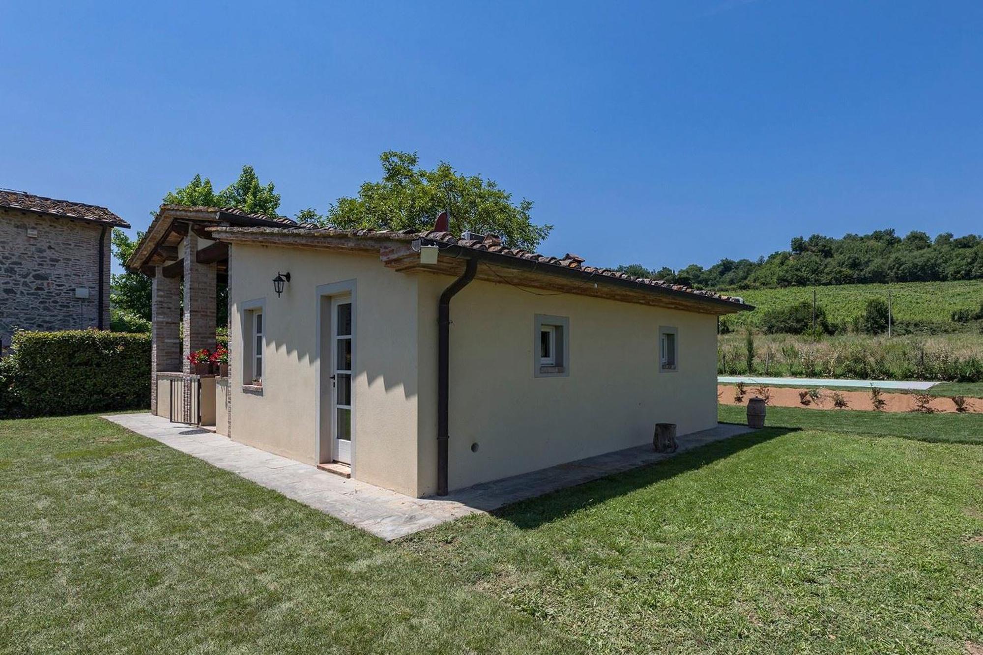 Il Fienile Toscano Villa Montevarchi Luaran gambar